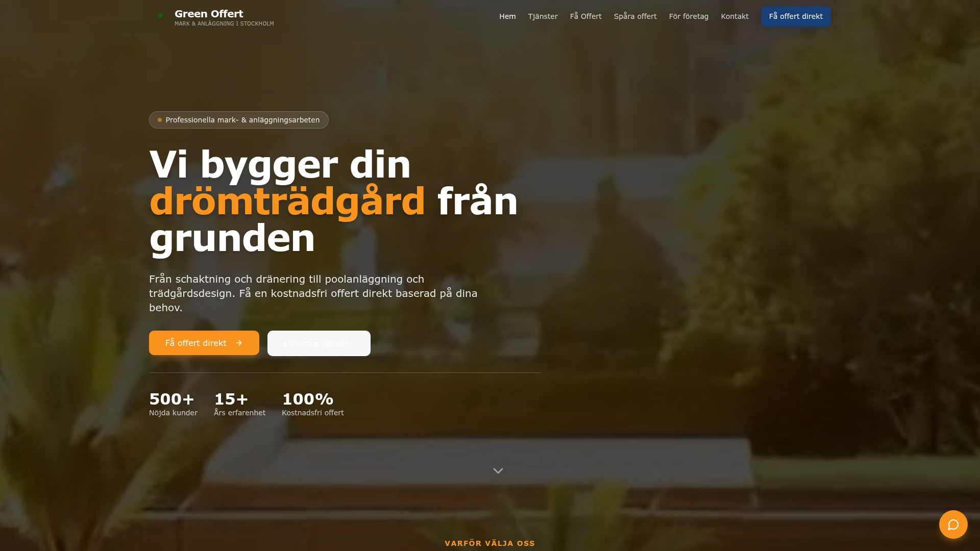 Get Green Offert website preview